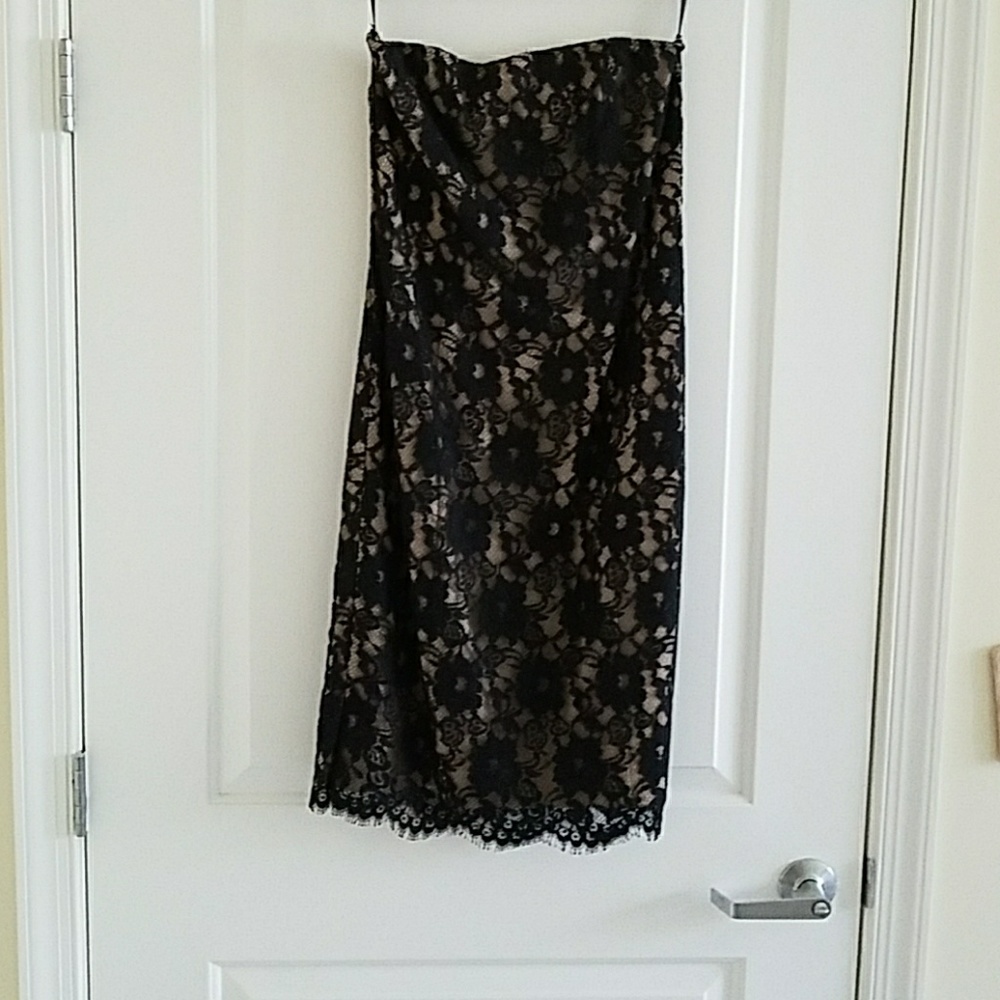 Caché Black Lace Dress